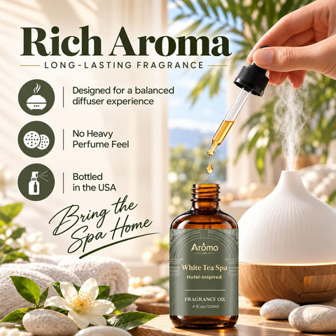 Hotel Collection Diffuser Oil - White Tea Spa