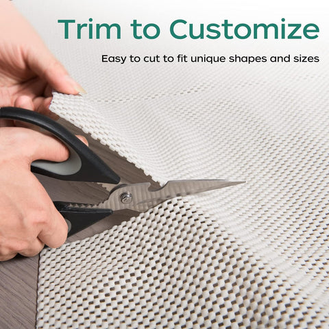 BAGAIL Non-Slip Rug Pad Gripper 4x6 ft for Area Rugs and Hardwood Floors