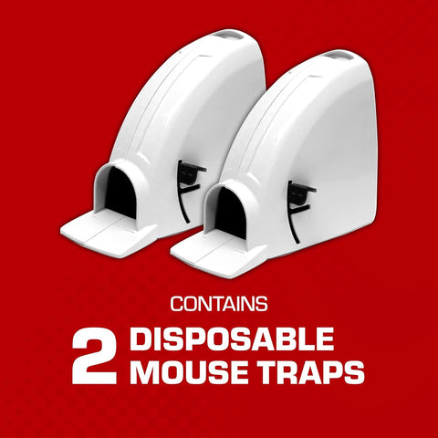Tomcat Kill & Contain Mouse Trap, 2 Traps