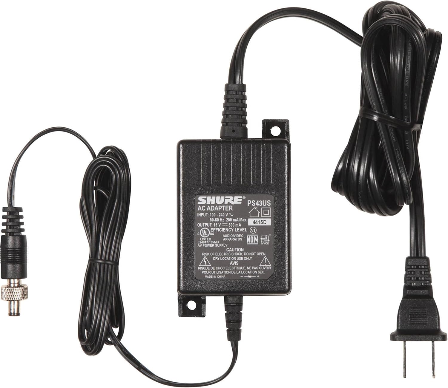 Shure PS24US Replacement Power Supply for Wireless Receivers