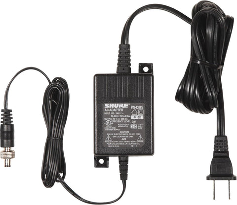 Shure PS24US Replacement Power Supply for Wireless Receivers