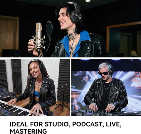 OneOdio A71D Wired Over-Ear Headphones, Hi-Res DJ Studio Headphone