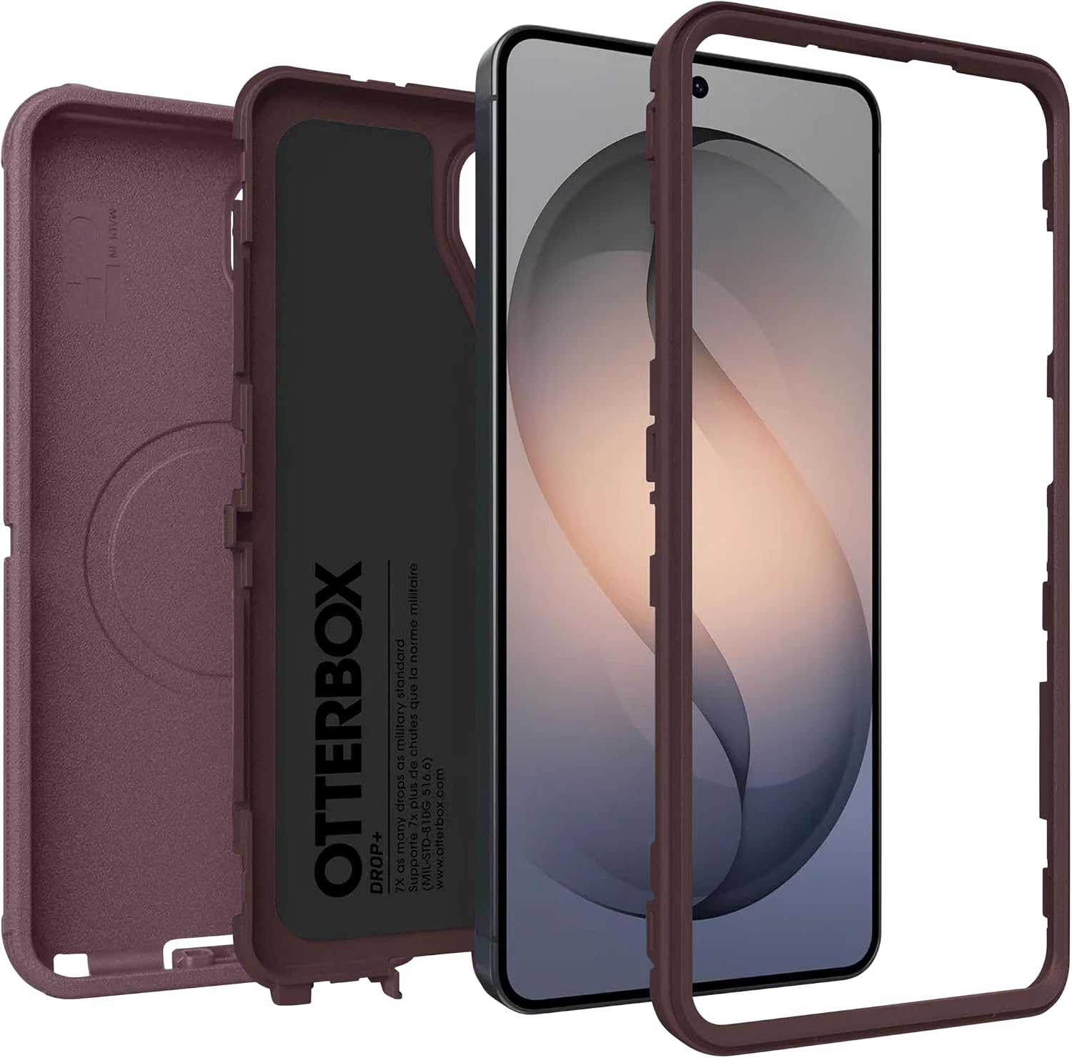 OtterBox Samsung Galaxy S26+ (Only) - Defender Series Case - Purple Majesty - Tough - Rugged & Durable - Samsung Galaxy Phone Case with Magnets