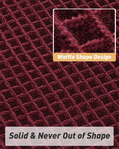 Upgraded Waffle Bath Mat Ultra Absorbent Non Slip Bathroom Mat, 20" x 32"