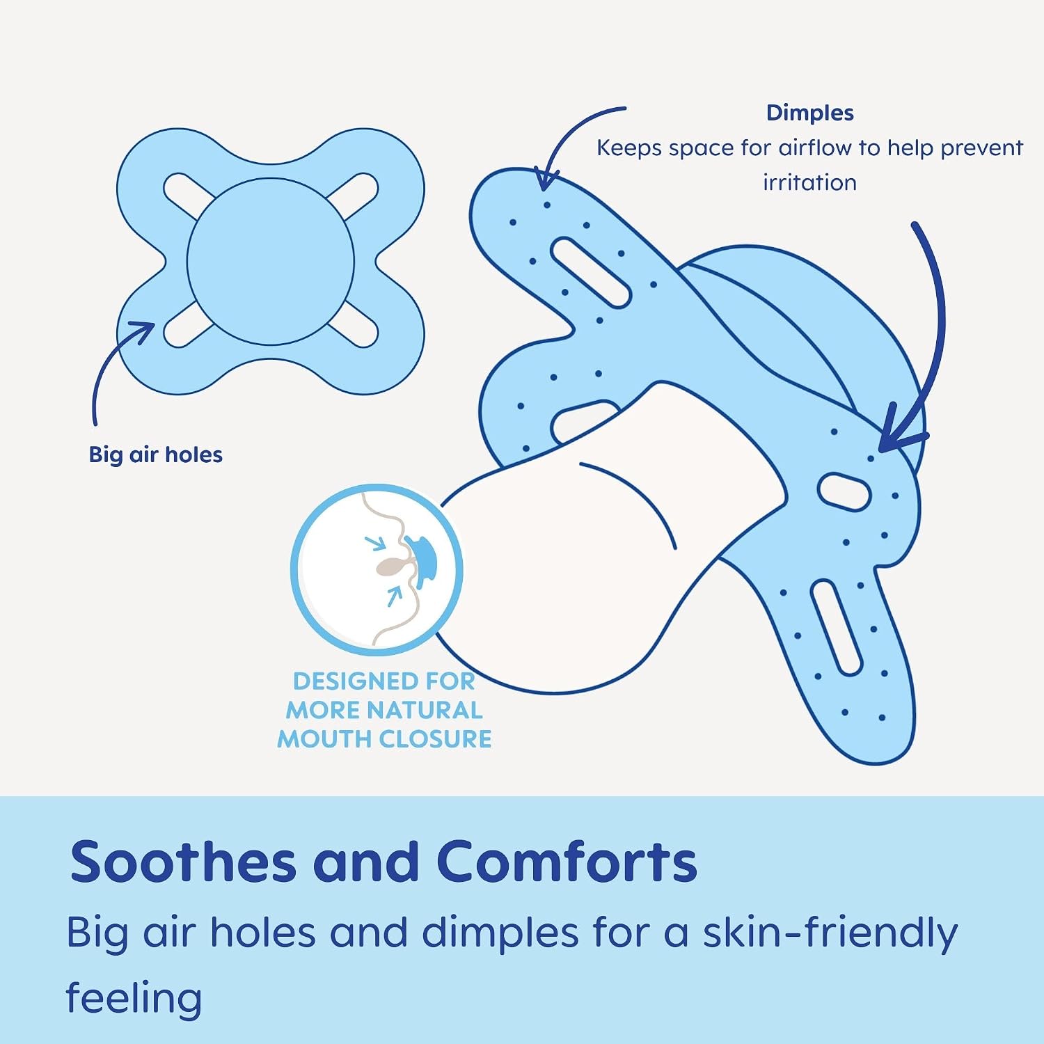 MAM Original Start Matte Baby Pacifiers,Binky for 0-3 Months,BPAFree Silicone Nipple,Easy Clean,Best for Newborn Babies,Developed with Medical Experts,Binkies with Sterilizer Case,2 Count (Pack of 12)