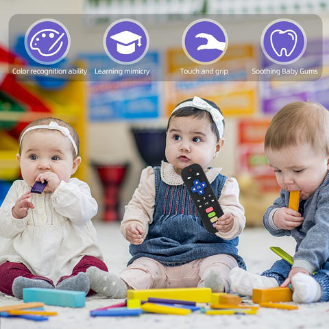 Chuya Baby Teething Toys for Babies 3-6-12-24 Months