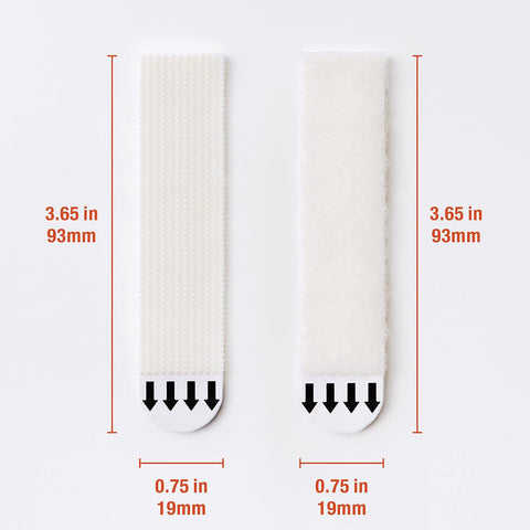 15 lb Large Picture Hanging Strips, 180 Pairs (360 Strips), Damage-Free