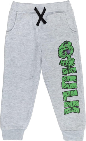 Marvel Boys' 3-Pack Fleece Jogger Pants Toddler to Big Kid