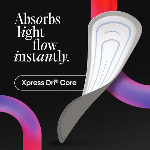 Kotex Wrapped Liners, Light Absorbency, Extra Coverage, 34 Count