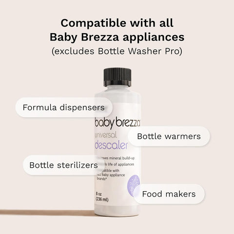 Baby Brezza Descaler - Made in USA - Remove Buildup + Extend Machine Life