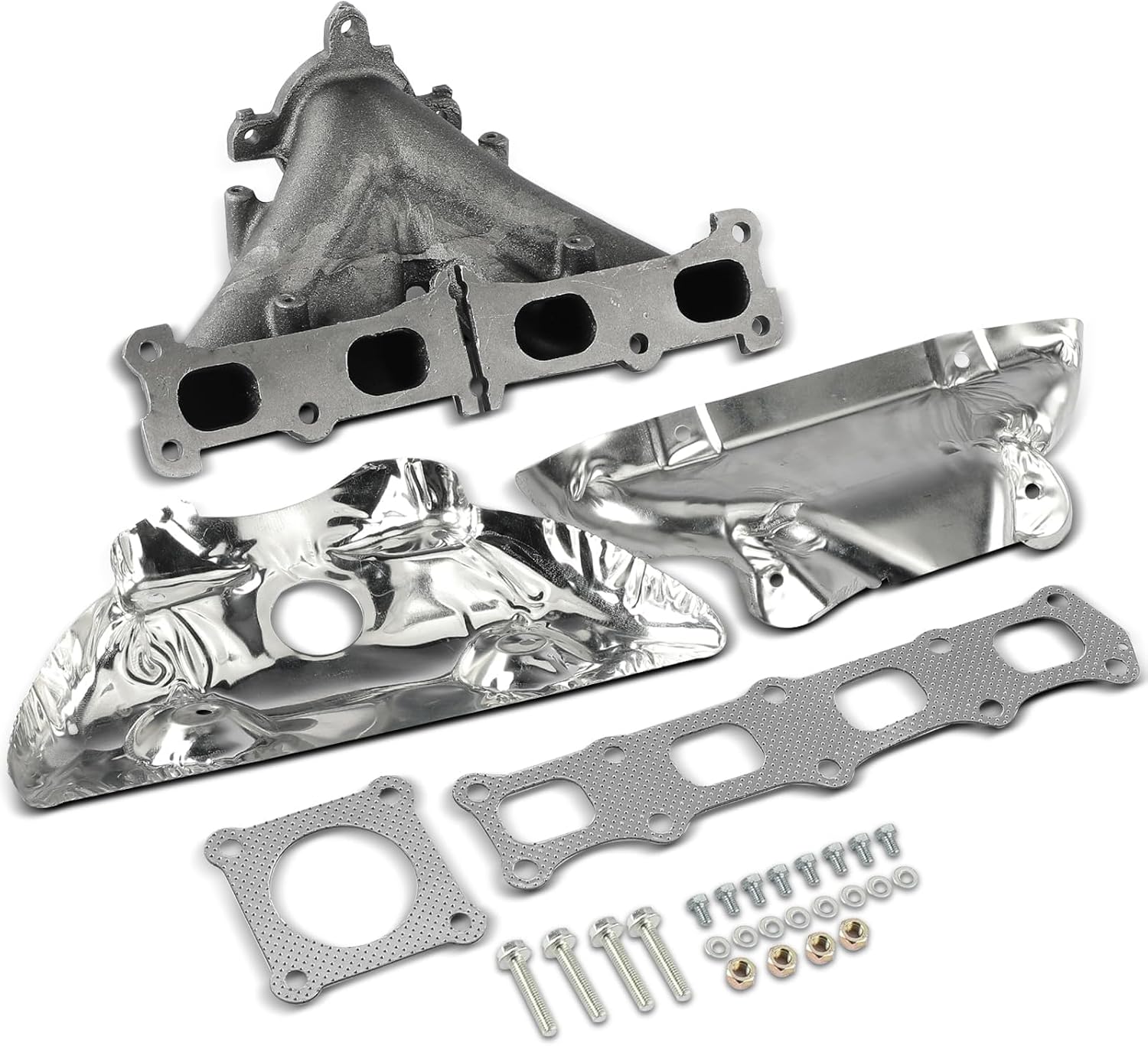 A-Premium L4 Exhaust Manifold Kit W/Gaskets & Hardware