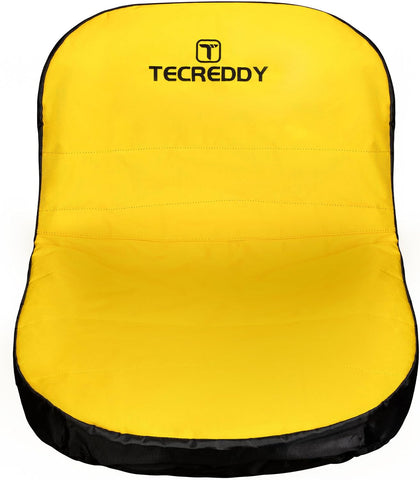 Lawn Mower Seat Cover for John Deere LP92334 Riding Mower, Fits 14“ - 16'' Seats, Weatherproof 600D Oxford Fabric Tractor Seat Cover, Large