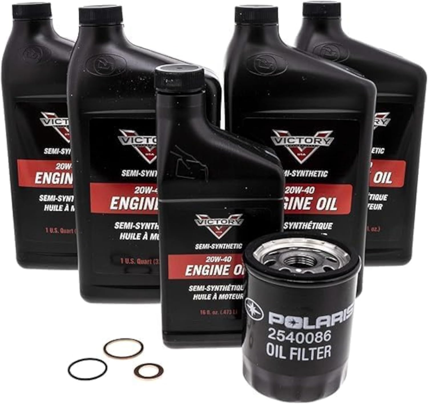 Victory Motorcycle Oil Change Kit 2879600