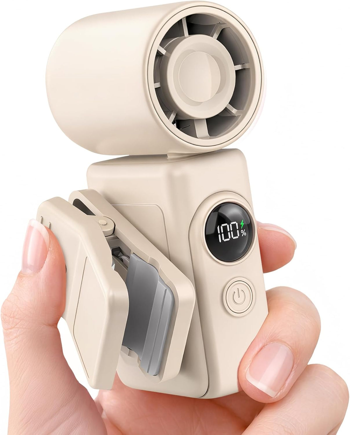 Hotsales Clip-On Portable Fan for Strollers, Handheld Turbo Fan for Travel