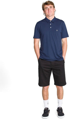 Volcom Men's Vmonty Chino Shorts – 22” Outseam, Relaxed Fit, Durable Cotton Fabric