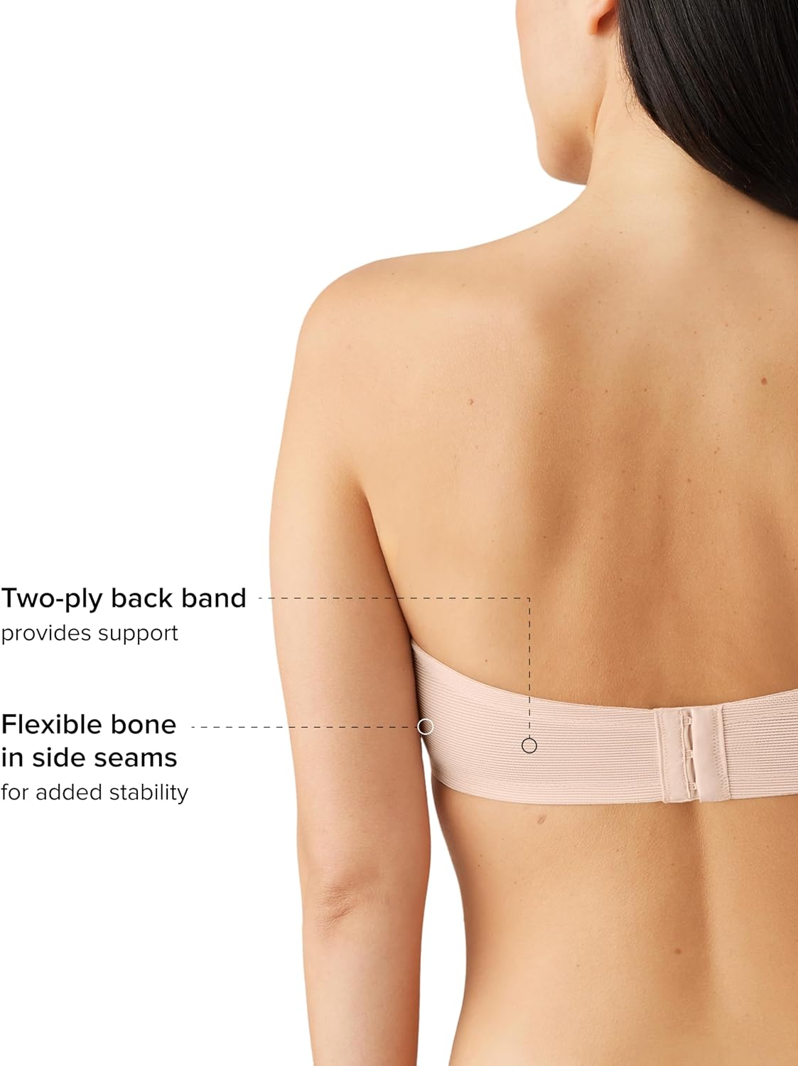 Wacoal Visual Effects Strapless Minimizer Bra