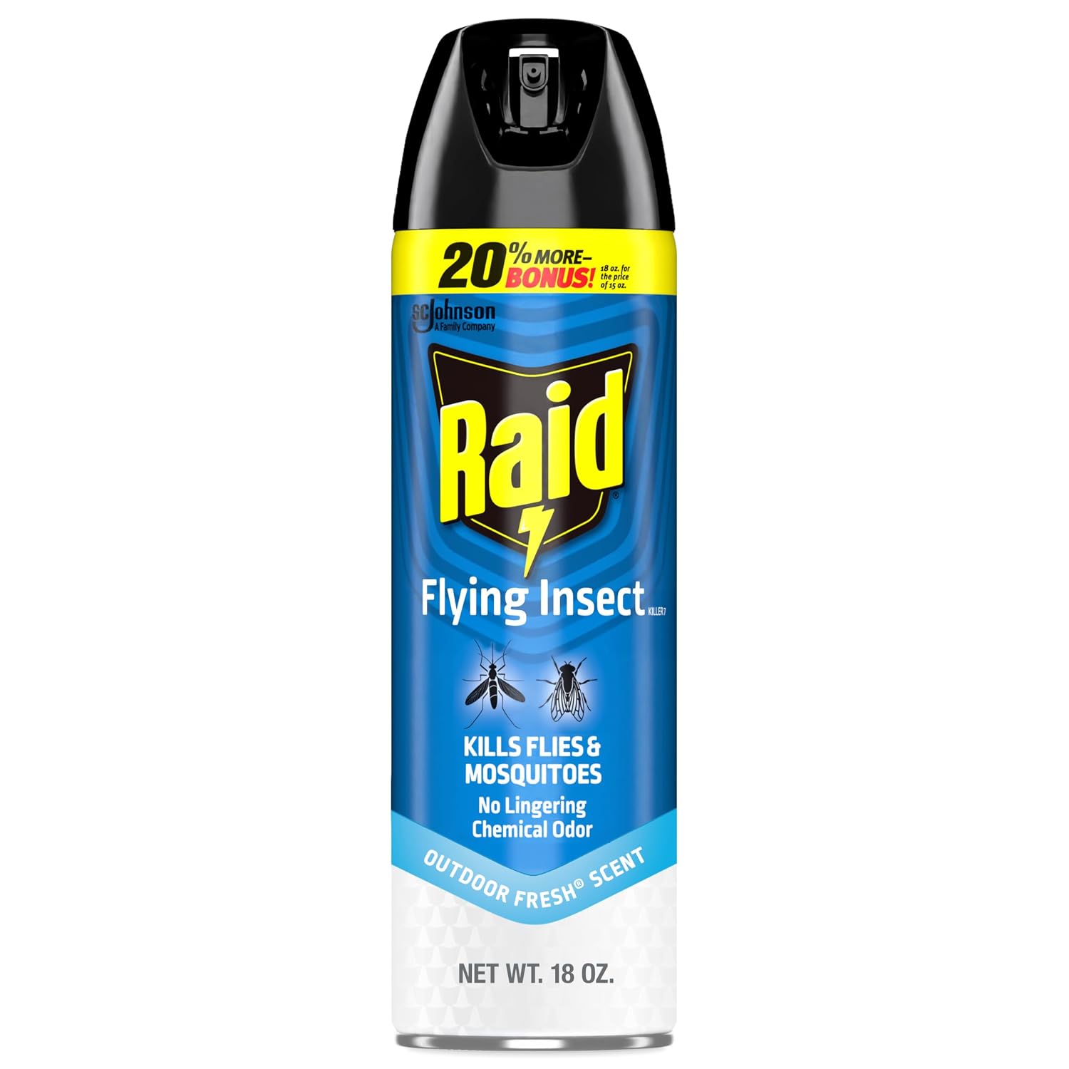 Raid Flying Insect Killer, Bug Spray For Indoor & Outdoor Use, 18 oz