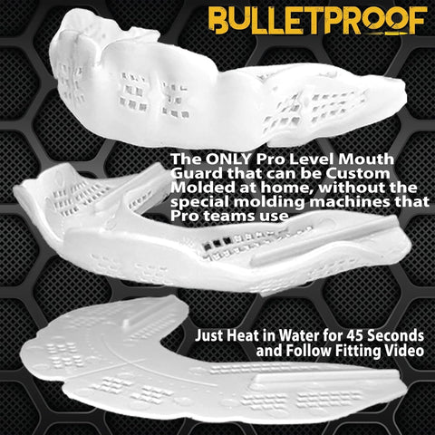 Bulletproof Sports Mouthguard: Worlds Thinnest Most Breathable Mouth Guard!