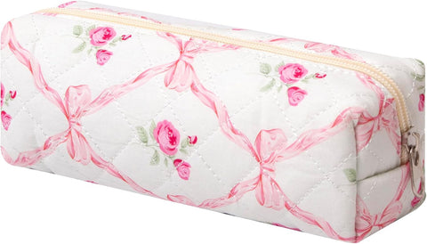 Pencil Case Pen Case Office College School Storage Bag Pouch Holder Box Organizer Makeup Pouch Cosmetic Bag Aesthetic Cute Pencil Case for Girls Boys Kids (ZF)