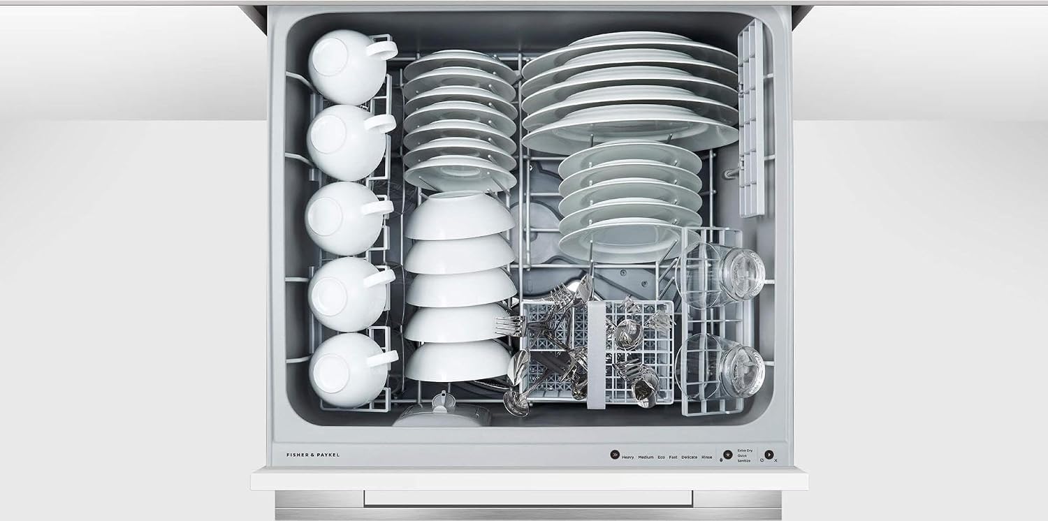 Fisher & Paykel DD24DAX9 N Series 7 Contemporary Double DishDrawer