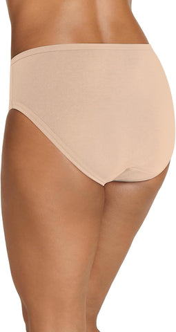 Jockey Women's Underwear 100% Cotton Elance Bikini - 3 Pack