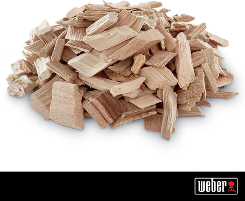 Weber® Apple Wood Chips, Outdoor Cooking Fuel, 2 lb