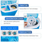 ZenStyle Portable Washer Compact Twin Tub 9.9 LB Mini Top Load Washing Machine Washer/Spinner w/ 6.57 FT Inlet Hose