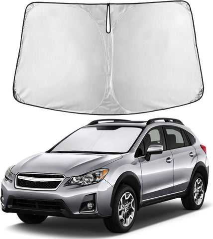 EcoNour Windshield Sunshade Compatible for Subaru Crosstrek 2013-2017