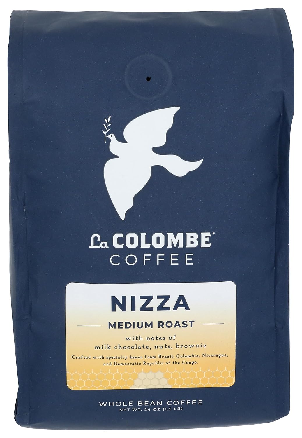 La Colombe Nizza Medium Roast Whole Bean Coffee - 24 Ounce (Pack of 1)
