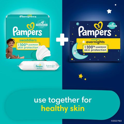 Pampers Baby Diapers - Swaddlers - Size 1, 32 Count, Ultra Soft Disposable Infant Diaper