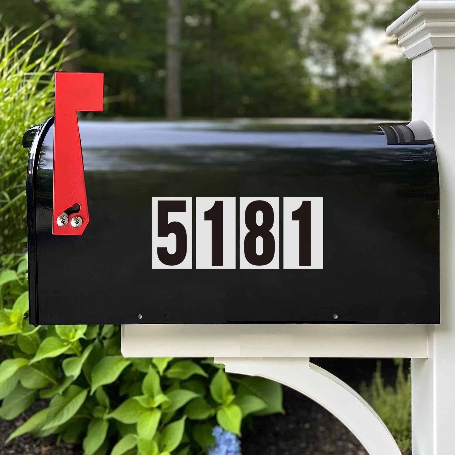 4 Inch Self Adhesive Numbers for Mailbox, Reflective Mailbox Number 120 PCS