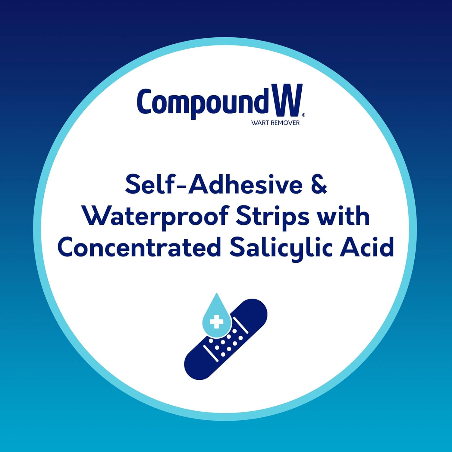 Compound W Maximum Strength Wart Remover One Step Medicated Pads, 14 Ct