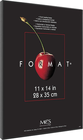 MCS Format Picture Frame, 11x14, Black, Gallery Wall, 6-Pack