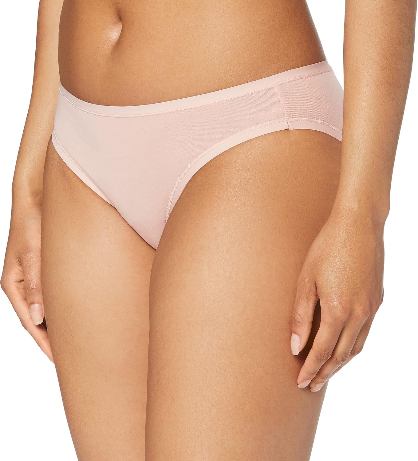 Amazon Essentials Women's Cotton Spandex Bikini Brief Underwear (Available in Plus Size)