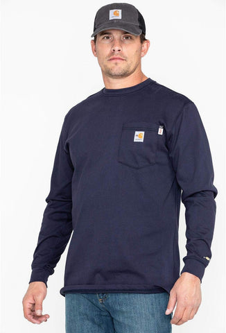 Carhartt Men's FR Force Dearborn Loose LS T-Shirt