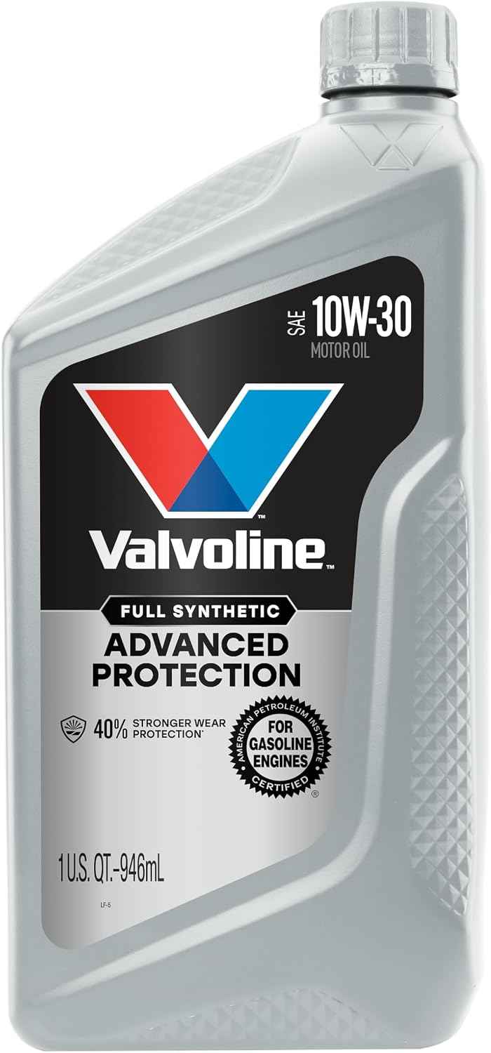Valvoline Advanced Full Synthetic SAE 10W-30 Motor Oil 1 QT