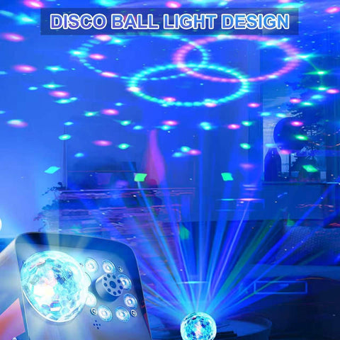 800W Fog Machine, 4500CFM for Halloween, Disco Light & Remote