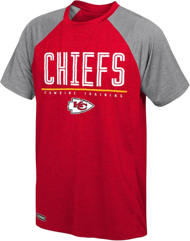NFL Kids Youth 8-20 Unleashed Color Block Team Color Performance Primary Logo Short Sleeve T-Shirt