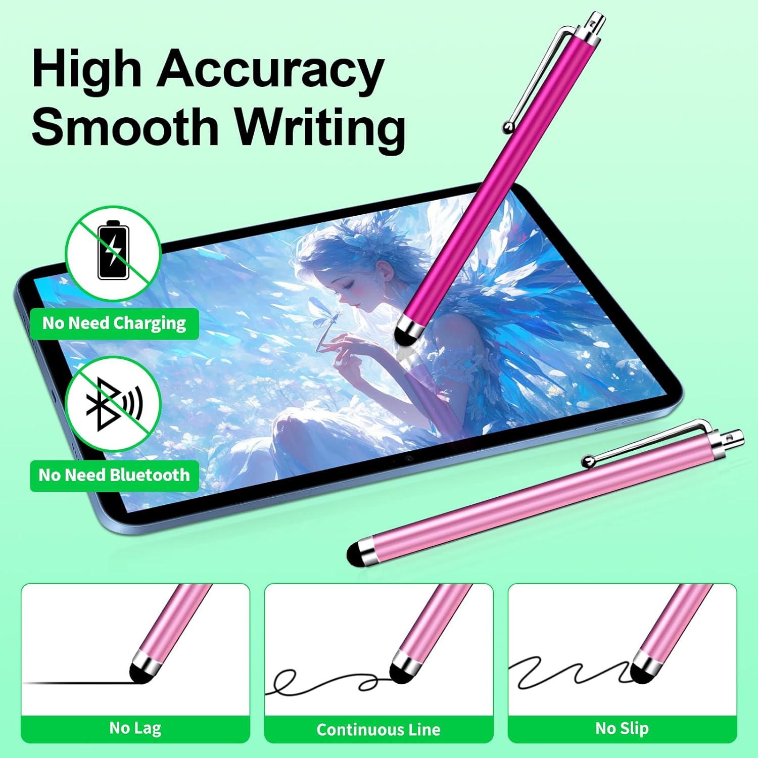 20 Pack Stylus Pen,Stylus Pen for Touchscreen,Universal Stylus