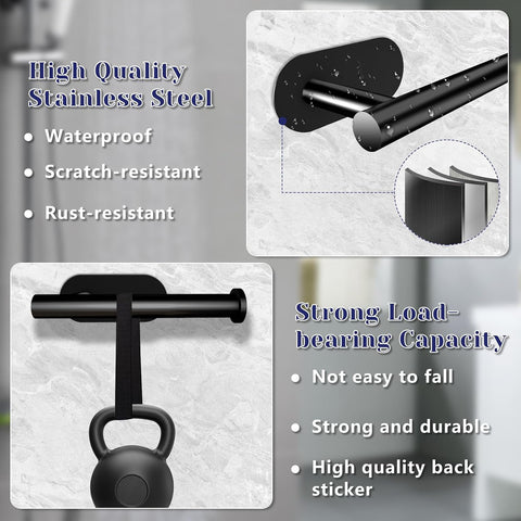 Toilet Paper Holder, Self Adhesive Toilet Paper Holder Wall Mount