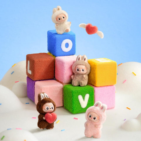 POP MART THE Monster Pin for Love Blind Box (A–M) Single Box