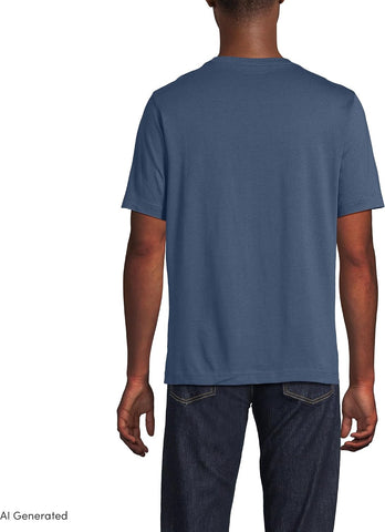 Lands' End Men's Super-T Short Sleeve T-Shirt
