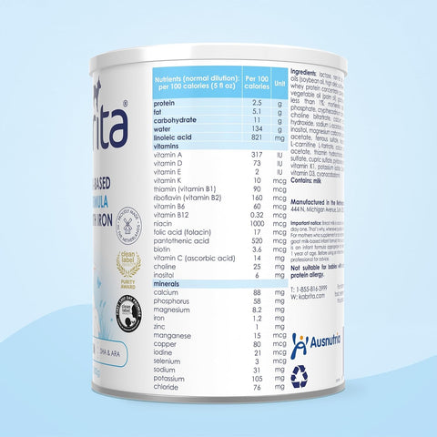 Kabrita Goat Milk Infant Formula Powder, Gentle Digestion, 28 oz, Pack of 2