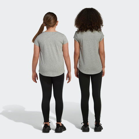 adidas Girls' Short Sleeve Scoop Neck Tee T-Shirt