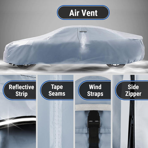 iCarCover Custom Fit [1958-1971 Chevrolet Impala] Premium Car Cover