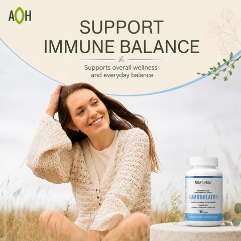 ADAPTOHEAL Immodulator Adrenal Support Supplements (180 Capsules)