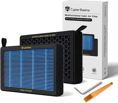 Cabin Air Filter for Tesla Model 3/Y, HEPA Activated Carbon