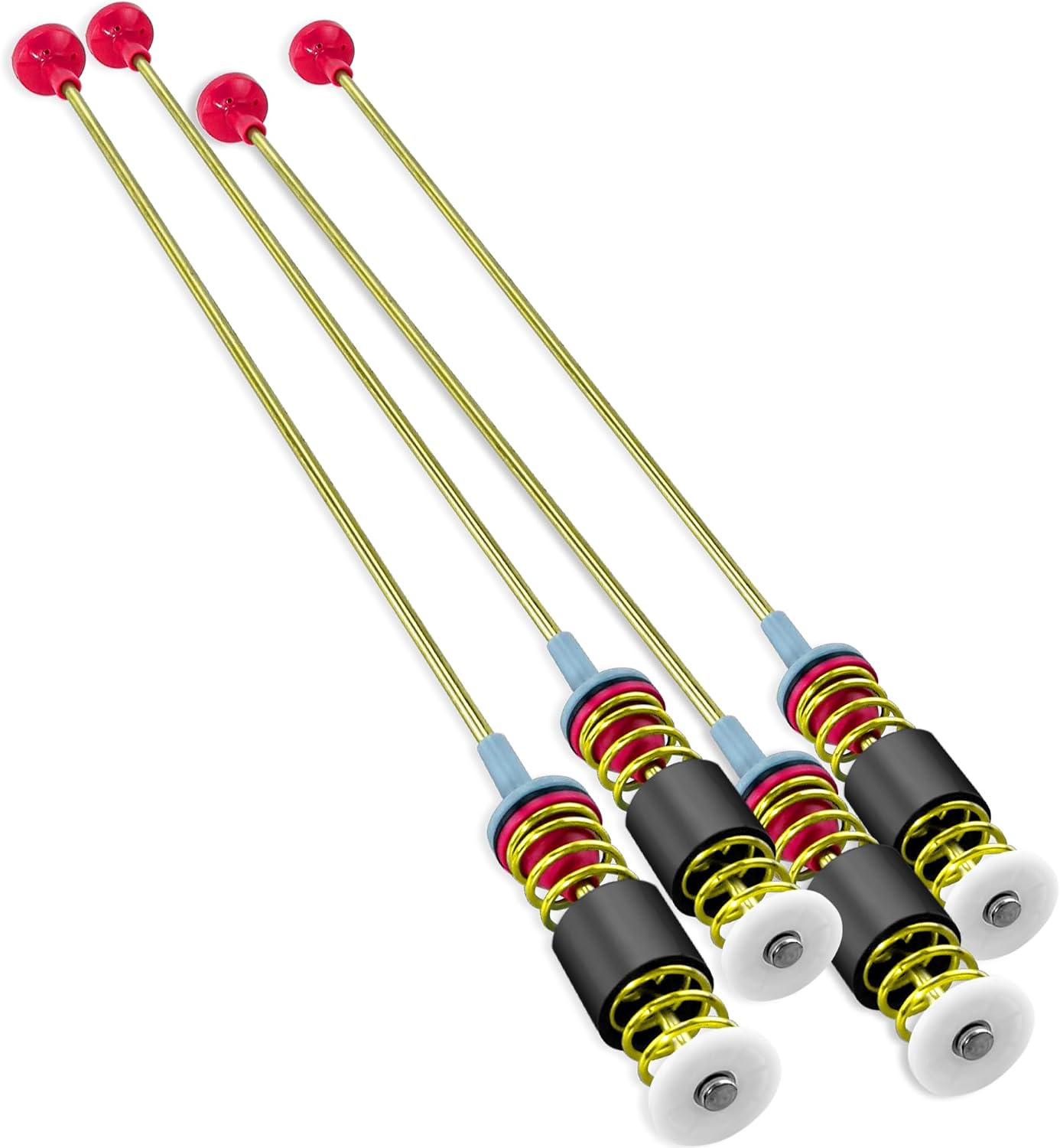 Upgraded DC97-16350U DC97-16350T Washer Suspension Rods for SAMSUNG WA50R5200AW/US, WA50R5400AV/US WA50R5400AW/US WA45T3200AW/A4 WA45H7000AW/A2 and WA45N3050AW/A4 Washing Machine（4pcs）