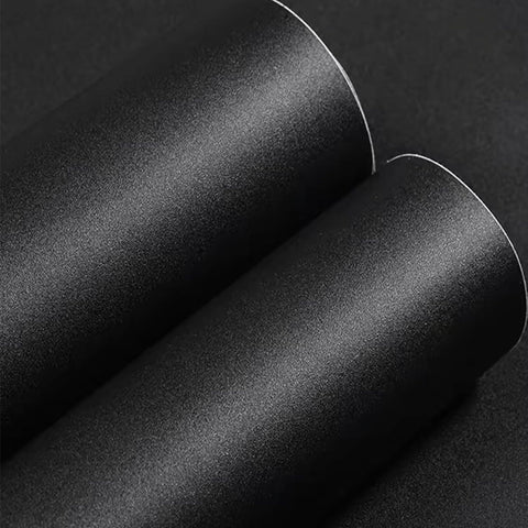 Yancorp 31.5"x394" Matte Black Contact Paper Peel and Stick Wallpaper Removable Contact Paper for Bedroom Kitchen Cabinest Self-Adhesive Drawer Stick and Peel Countertop