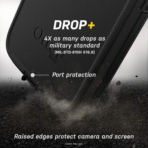 OtterBox Defender Series Screenless Edition Case for iPhone 12 & iPhone 12 Pro (Only) - Holster Clip Included - Non-Retail Packaging - Forest Ranger (Green)